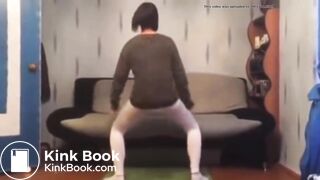 Dancing Girl Poops Her Pants