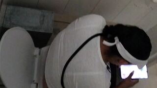 WOMAN SHITTING IN COPPEL