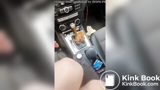 smearing her shit all over her exes car