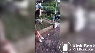 Latina Publicly Shits And Eats It