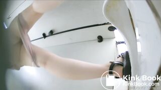 asian toilet voyeur-Crotchless pants