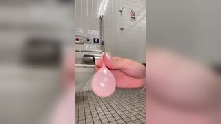 Japanese cute girl poop standing(1)