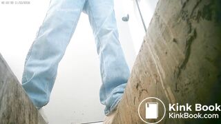 girl with big ass spied shitting in toilet ditch2