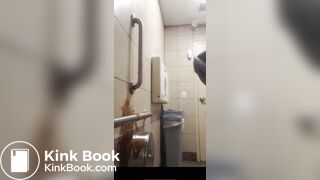 Nasty slut has explosive diarrhea shart