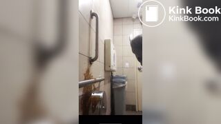 Nasty slut has explosive diarrhea shart