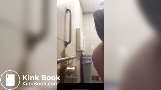 Nasty slut has explosive diarrhea shart