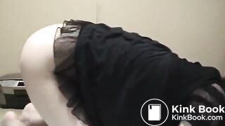 Girls Self Shot Enema Part 1