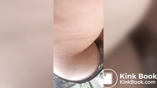 Pantypoop in the forest