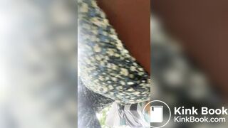 Pantypoop in the forest