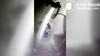 Beautiful Russain girl wc poop and butt washing 235