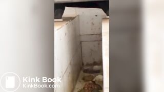 Girls poop in the toilet - video 2