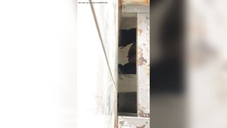 iranian milf pooping