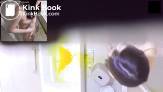 Desperate diarrhea japanese girl