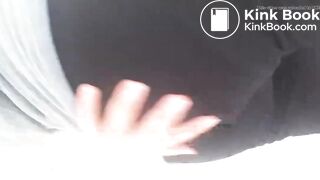 Sexy lady poop on plate 2