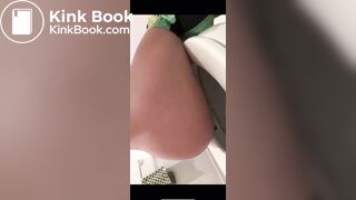 Cutie on toilet POV