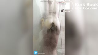 POV Getting a dirty shower with me