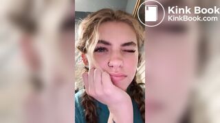 Woman films herself pooping on tiktok