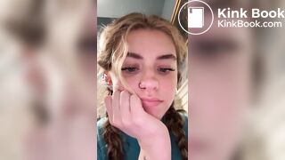 Woman films herself pooping on tiktok