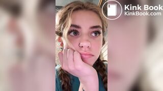 Woman films herself pooping on tiktok