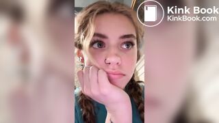 Woman films herself pooping on tiktok