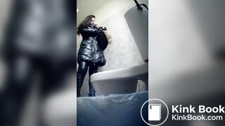 Wonderful Russian girl wc poop