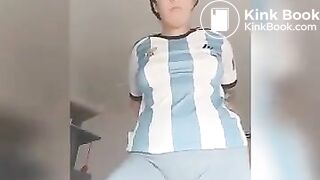 Girl shit in leggings