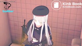 anime girl fart toilet