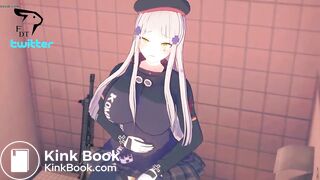 anime girl fart toilet