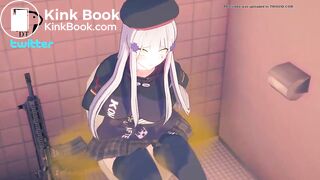 anime girl fart toilet