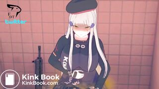 anime girl fart toilet