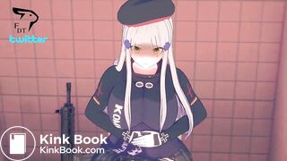 anime girl fart toilet