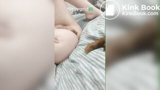 pooping on the bed - video 2