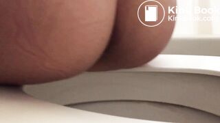 My Gf shits a fat one