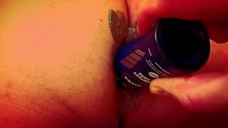 Dirty anal toying and gape