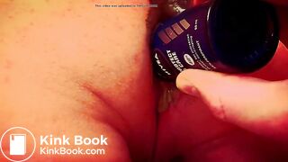 Dirty anal toying and gape