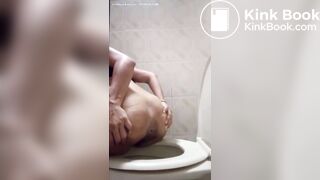 Sexy lil Venezuelan girl taking gassy shits twice