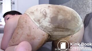 Clothes and Pussy are her Toilet