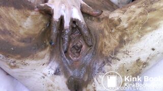 Clothes and Pussy are her Toilet