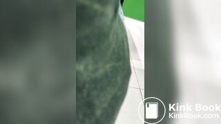 MUJER CAGA EN AURRERA