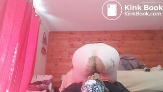 HUGE SHIT AND ENEMA ON SLAVE