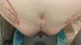 Big turds in the toilet