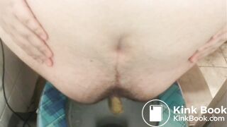 Big turds in the toilet