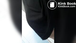 Dirty girl shiting