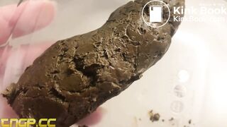 TINA'S PINK TURD CUTTER LAYS NICE LOG