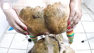 Shitting on Slave's Face & Face Smearing