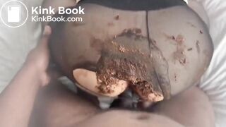 Pantyhose poop rip and sex