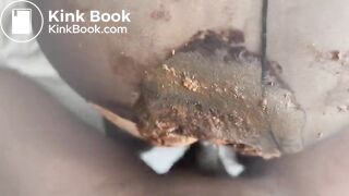 Pantyhose poop rip and sex