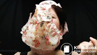 Japanese Lady Pantypoop Voyeur & Masturbate