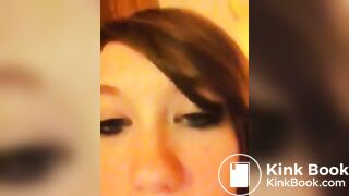 Girl clogs toilet after eating Mexican