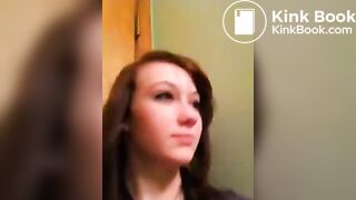 Girl clogs toilet after eating Mexican